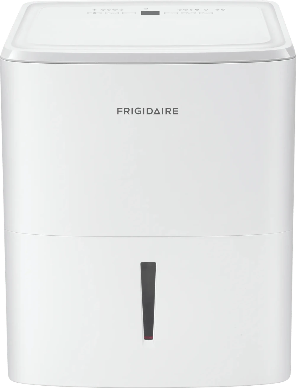 Front view of the Frigidaire FHDD3534Y1 dehumidifier.